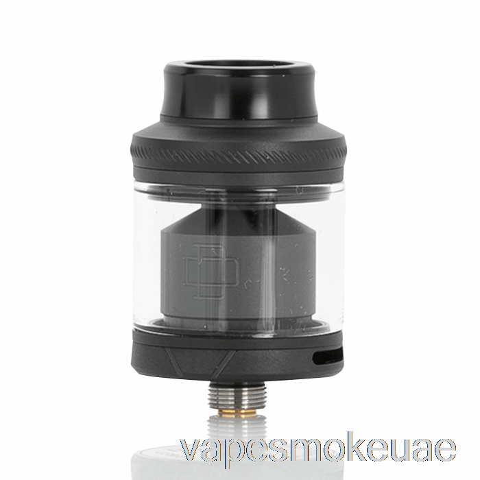 فيب الإمارات العربية المتحدة Augvape Druga 24mm RTA أسود مطفي